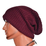 Men Knit Beanie Hat Baggy
