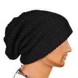 Men Knit Beanie Hat Baggy