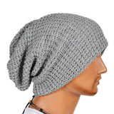 Men Knit Beanie Hat Baggy