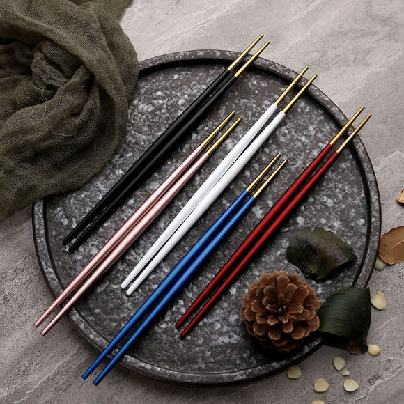 5 Pair Colorful Chopsticks