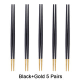 5 Pair Colorful Chopsticks