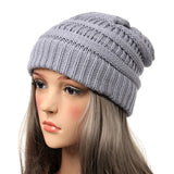 Women Knitted Hat With Tag