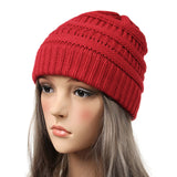 Women Knitted Hat With Tag