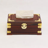tissue box rosewood