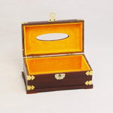 tissue box rosewood