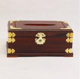 tissue box rosewood
