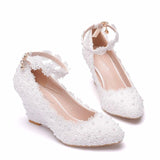 women's wedge with large