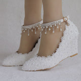 women's wedge with large