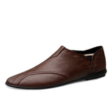 Leather Male Shoes Fashion