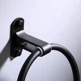 Round Aluminium Towel Holder