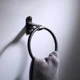Round Aluminium Towel Holder