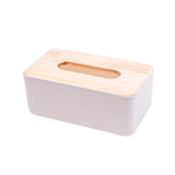 Nordic tissue box wooden l