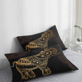 Decorative Pillow Cover crane