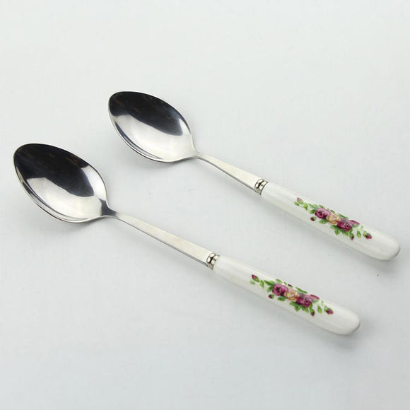 Soup Spoons Rose