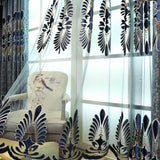 Embroidered curtains for Bedroom