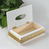 wood paper box Silver