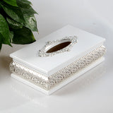 wood paper box Silver