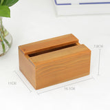 Wood Tissue Box  Napkin